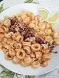 Frittura di calamaretti e gamberetti