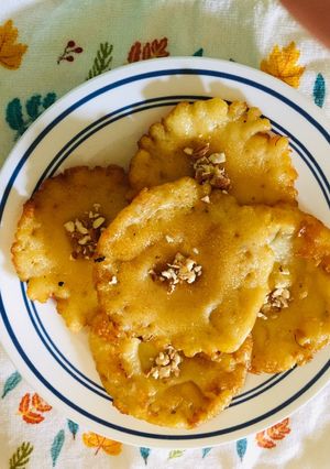 A picture of Milk powder Malpuas.
