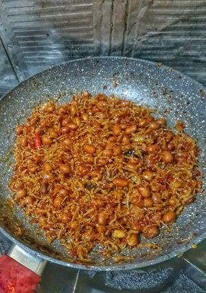 Foto resep Teri Kacang Balado