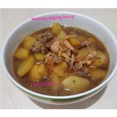 รูปของ Kentang tumis daging kecap