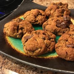 A picture of Guilt Free Chocolate Chip Cookies.