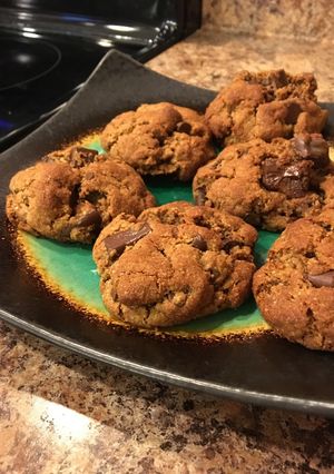 A picture of Guilt Free Chocolate Chip Cookies.