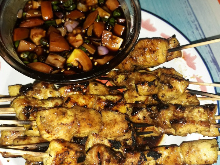 Resep Sate Ayam Bumbu Kecap, Sempurna