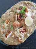 Vegetable Paneer korma in white gravy