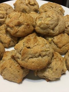 Una foto de Galletas de manzana y canela