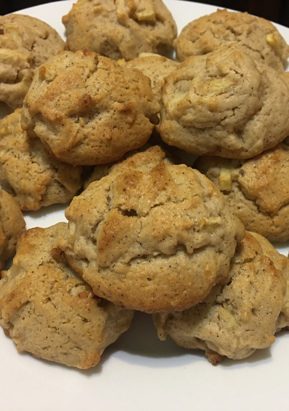 Una foto de Galletas de manzana y canela