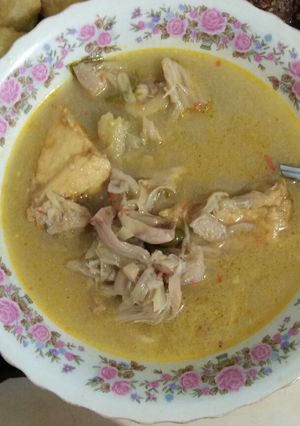 Foto resep Sayur Gori/Nangka Muda + Tahu