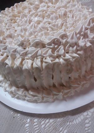 Una foto de Torta de turrón salteño