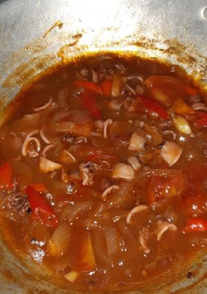 Foto resep Cumi asam manis