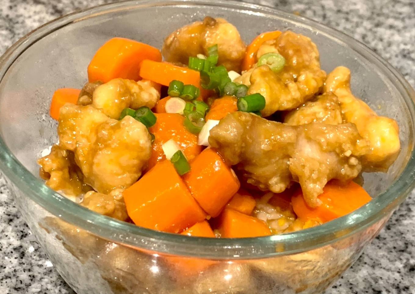 Orange Chicken Sauce (Ayam saus orange)