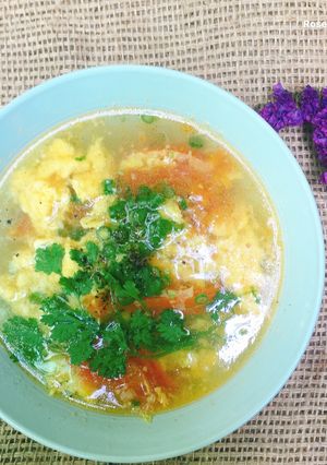 Hình của món Canh Mây.