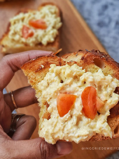 Foto resep Egg & Mayo Toast (Menu Kilat!)