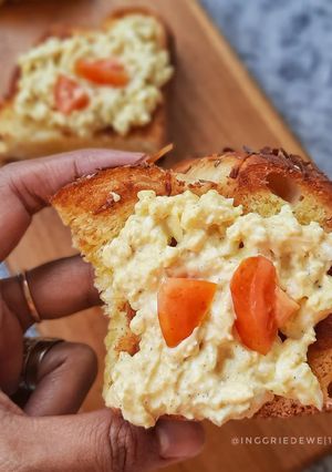 Foto resep Egg & Mayo Toast (Menu Kilat!)