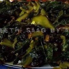 A picture of Meethi Saag.