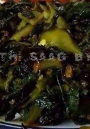 A picture of Meethi Saag.