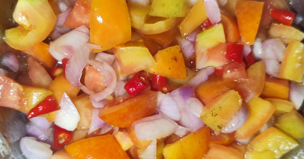Sambal dabu dabu ala Ria