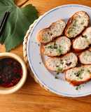 🌱 Bánh Mì Khô Hấp Chấm Nước Tương Dầu Hành Chay