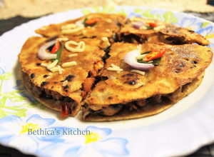 A picture of Mexican Chicken Tikka Quesadilla.