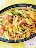 Stir-Fried Udon with Frozen Sanuki Udon Noodles