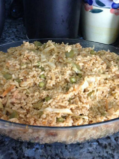 A picture of Chinese Fried Rice.