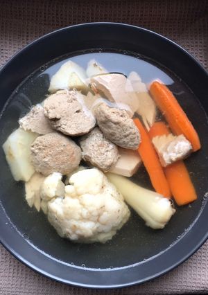 Májgaluska - levesbetét recept fotója
