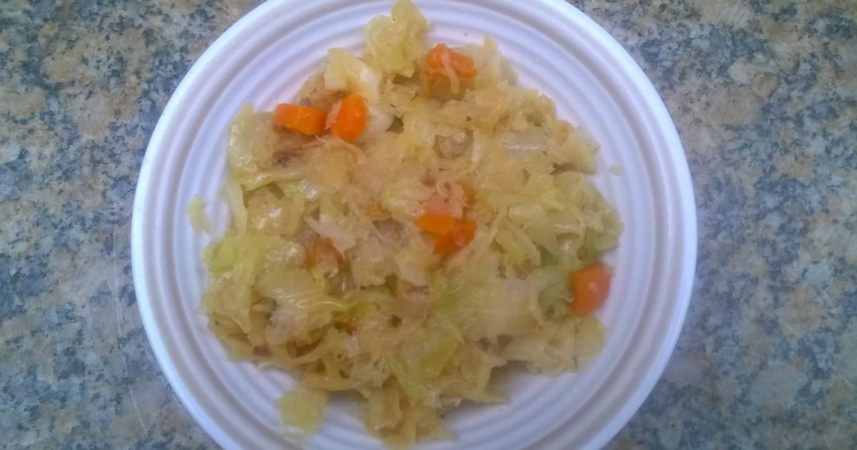 Grated cabbage meal Recipe by sindia Cookpad