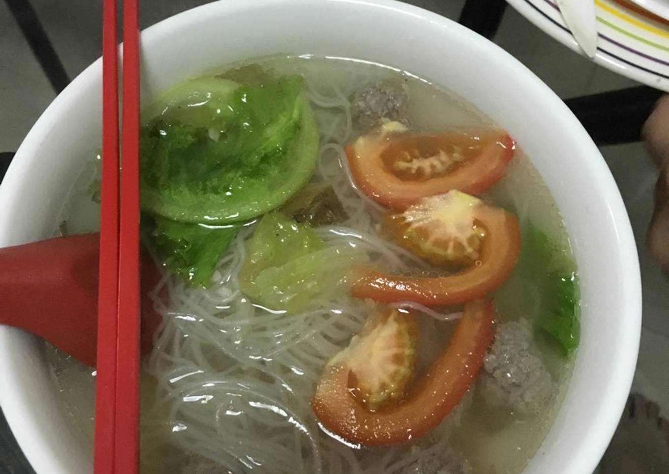 Bihun Kuah Simple