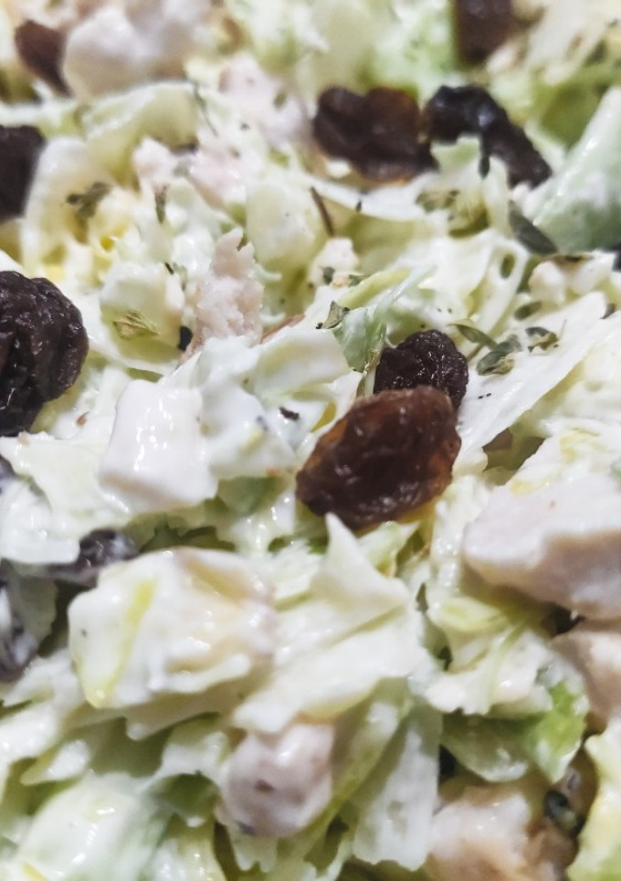 Una foto de Ensalada de puerros