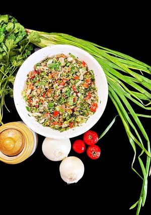 A picture of Tabbouleh.
