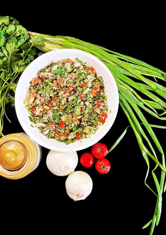 A picture of Tabbouleh.