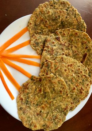 A picture of Avocado paratha.
