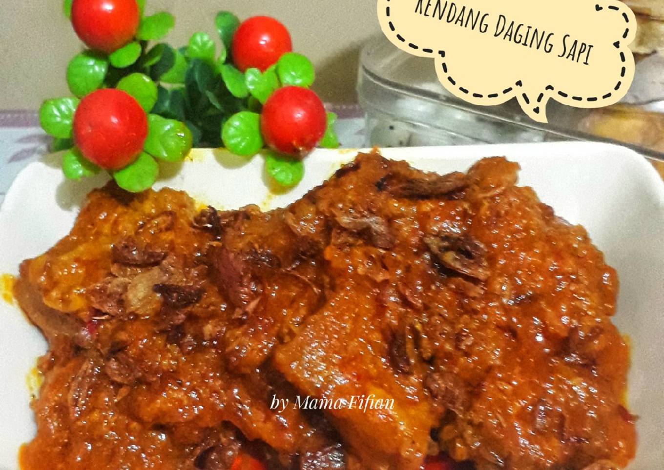 Rendang Daging Sapi