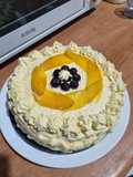 Lemon Mango Berry Cake
