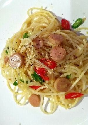 Foto resep Spaghetti aglio e olio