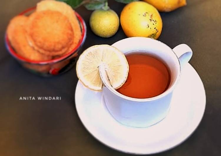 Resep Hot Lemon Tea Anti Gagal