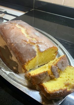 Una foto de Budín de limón