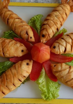 Hình của món Cá Muối Chiên Giòn (món chay).