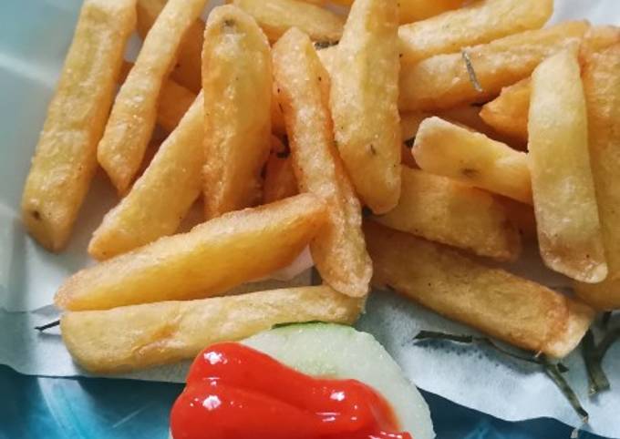 Cara Memasak French fries crispy🍟 Ekonomis Untuk Jualan