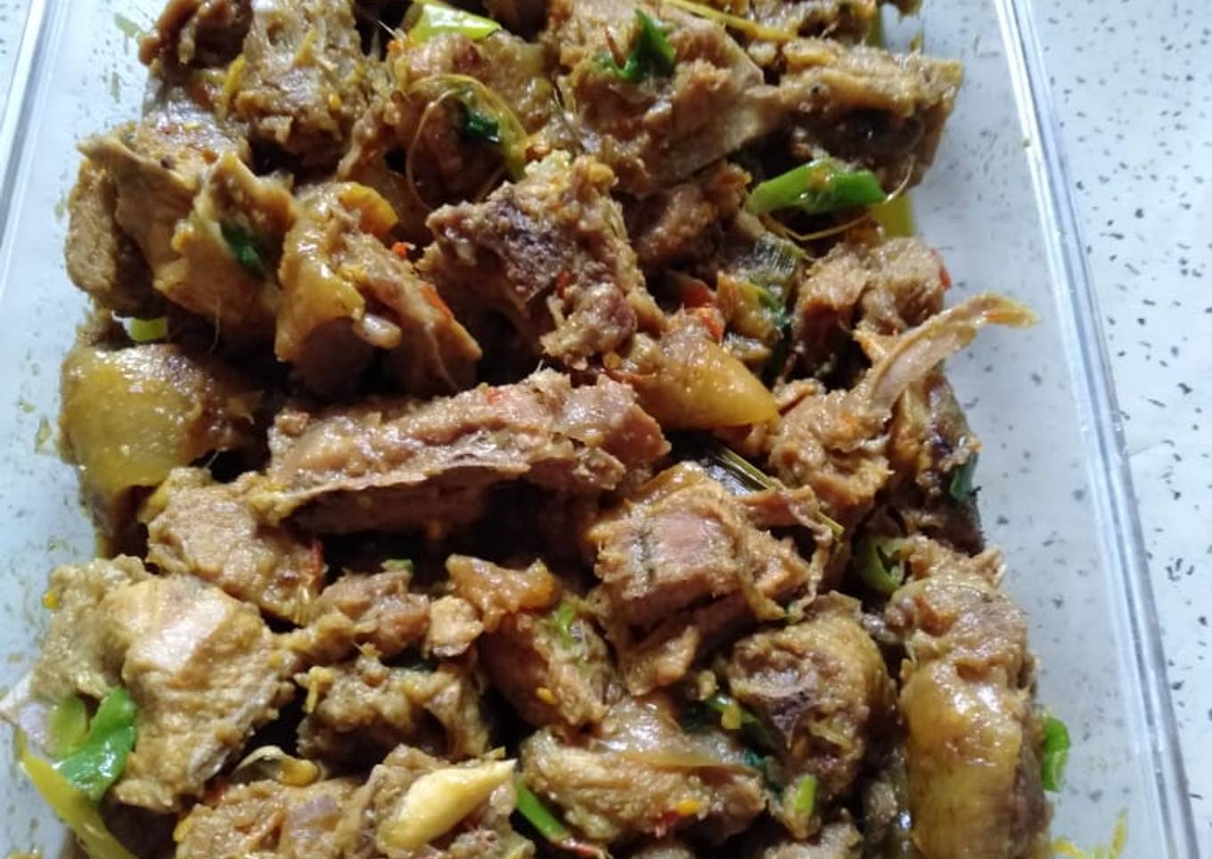 Ayam kampung rica-rica #5resepbaruku