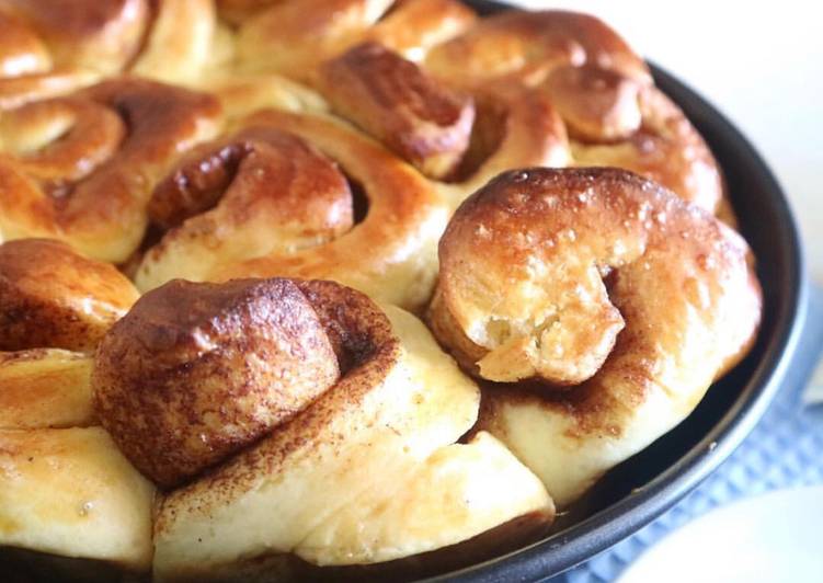 Resep: Fluffy Cinnamon Rolls Rumahan