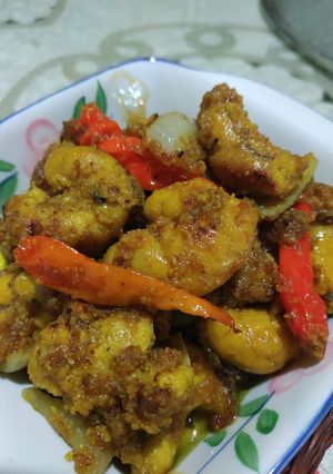 Foto resep Tumis telor ikan masak kuning