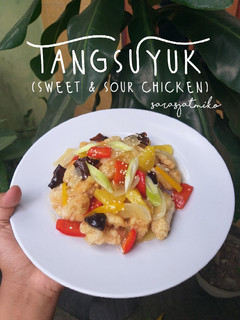 Foto resep Tangsuyuk (Sweet & Sour Chicken)