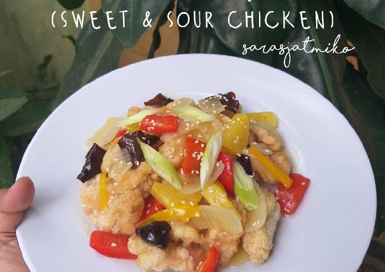 Resep Tangsuyuk (Sweet &amp; Sour Chicken) yang Lezat
