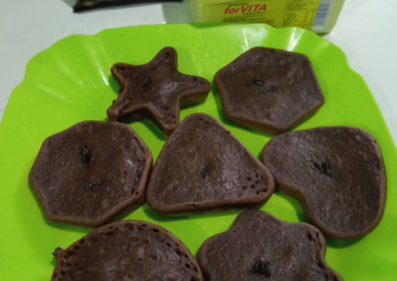 Apem nasi coklat (manfaatkan nasi sisa)