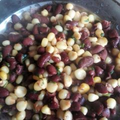 Githeri without soup A picture of Githeri without soup.