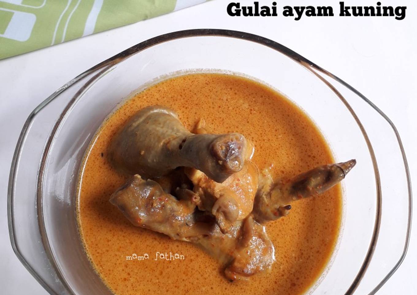 Gulai ayam kuning