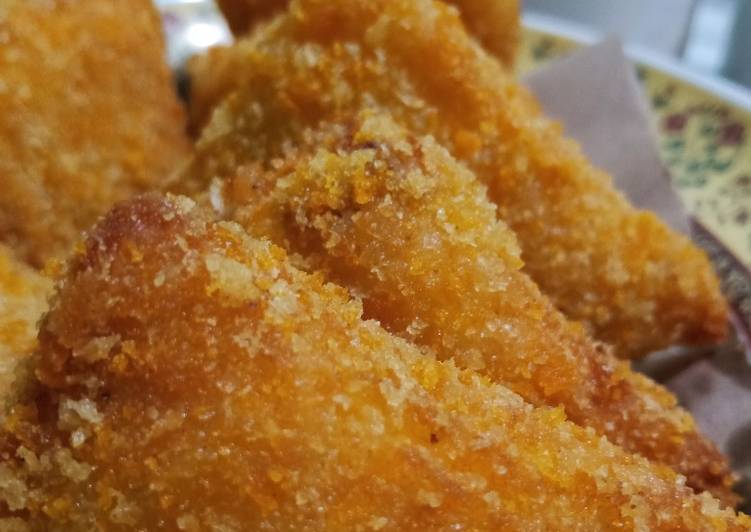 Risol roti tawar, rogurt