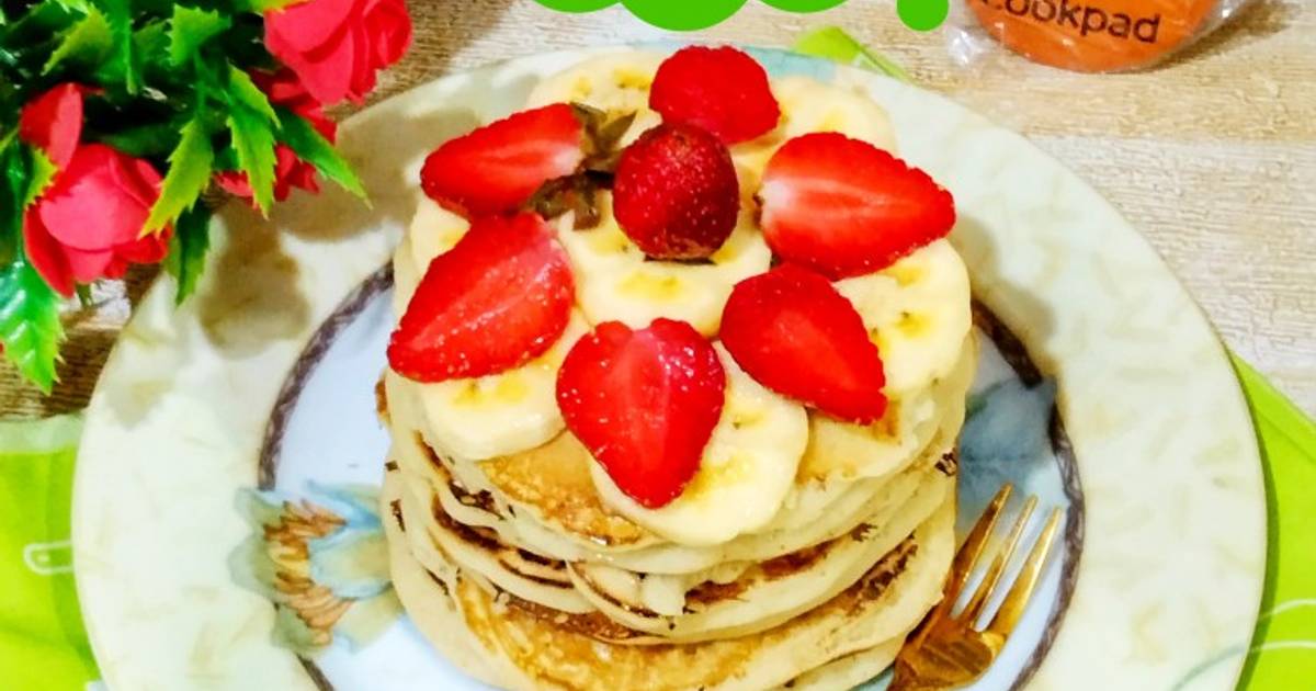 Resep Pancake Banana oleh Lanjarsih/Mama Fifian ( MasakanRumahan) Cookpad