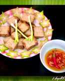 Chả Mỡ Nướng Lá Chuối