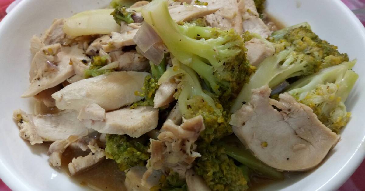Resep Tumis Brokoli Dada Ayam